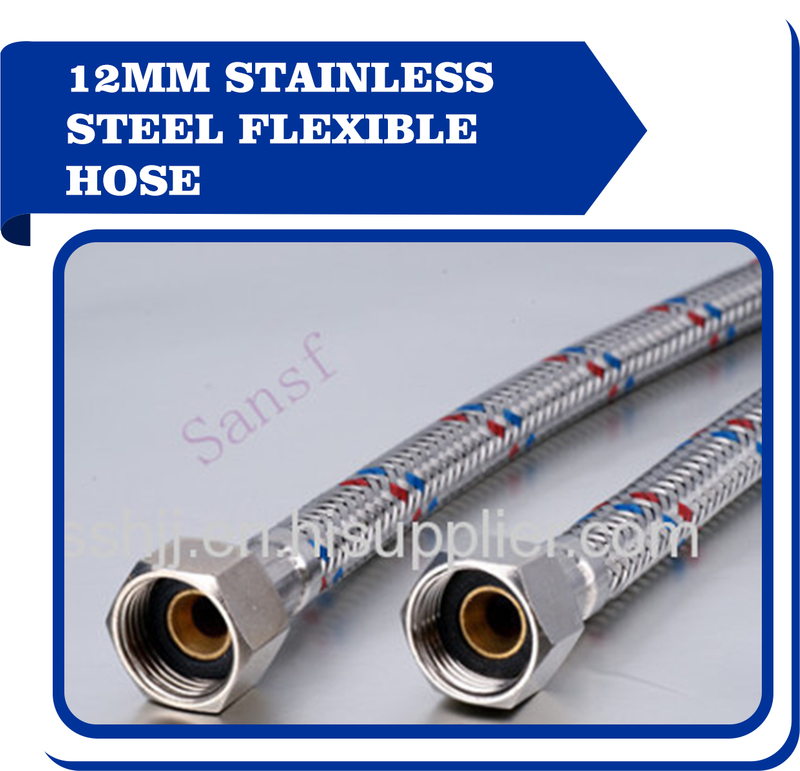 12mm Stainless steel braided hose