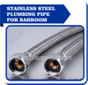 Stainless steel plumbing pipe for bahroom